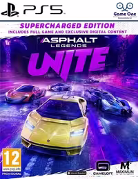 بازی Asphalt Legends UNITE نسخه Supercharged Edition مخصوص کنسول PS5