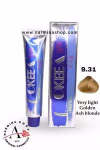 رنگ مو اکیا شماره 9.31 VERY LIGHT GOLDEN ASH BLOUNDE