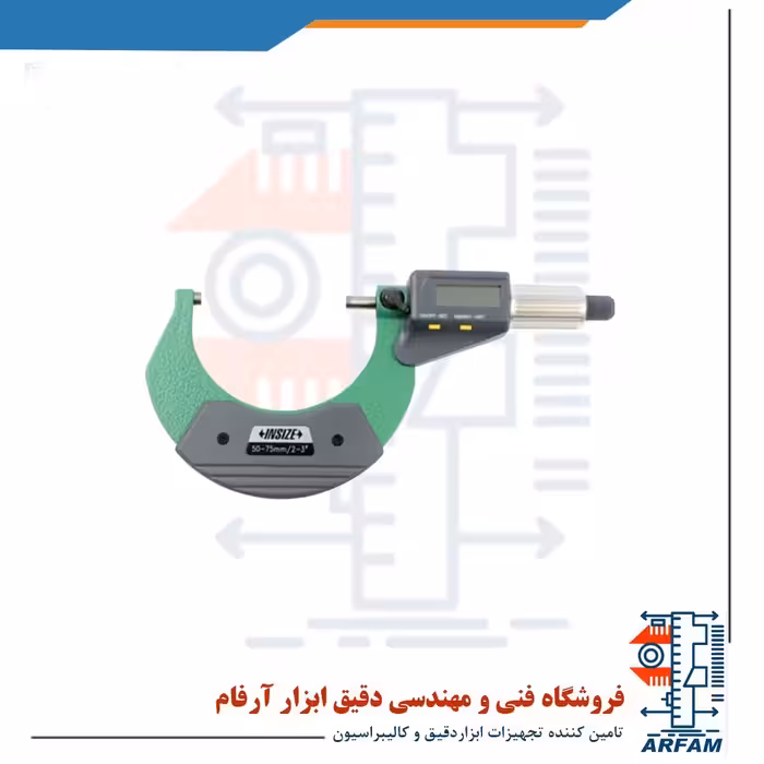 میکرومتر دیجیتال اینسایز خارج سنج 75-50 میلی متر مدل 75-3109