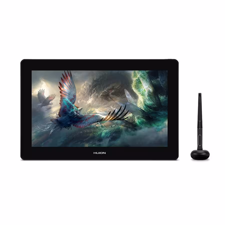 تبلت گرافیکی به همراه قلم نوری هویون مدل Kamvas 16 Plus 4K