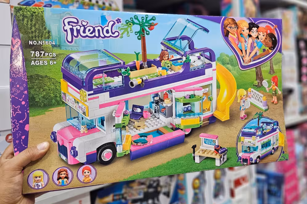 لگو اتوبوس دوستی فرندز787 قطعه کد 11604