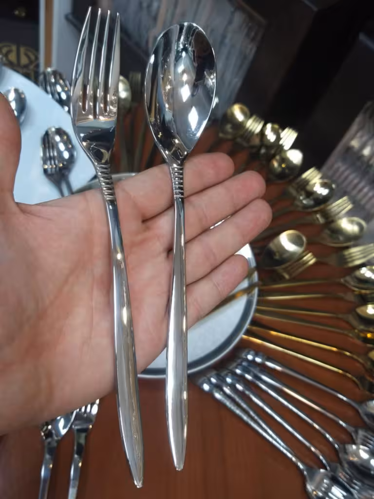 سرویس قاشق چنگال 151 پارچه نیکولاس مدل 199m