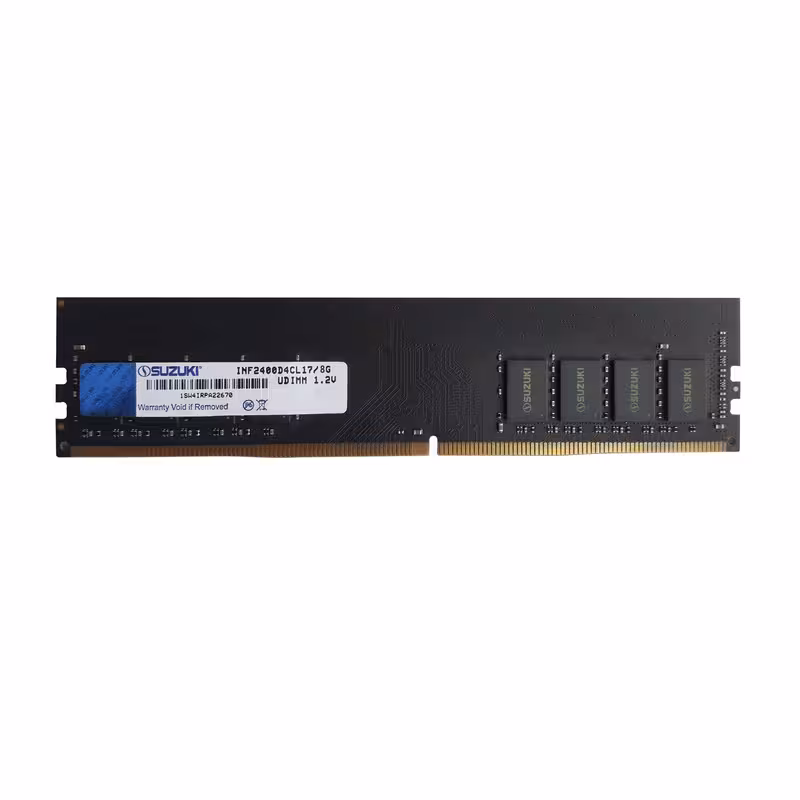 رم دسکتاپ DDR4 تک کاناله 2400 مگاهرتز CL17 سوزوکی مدل Infinity ظرفیت 8 گیگابایت
