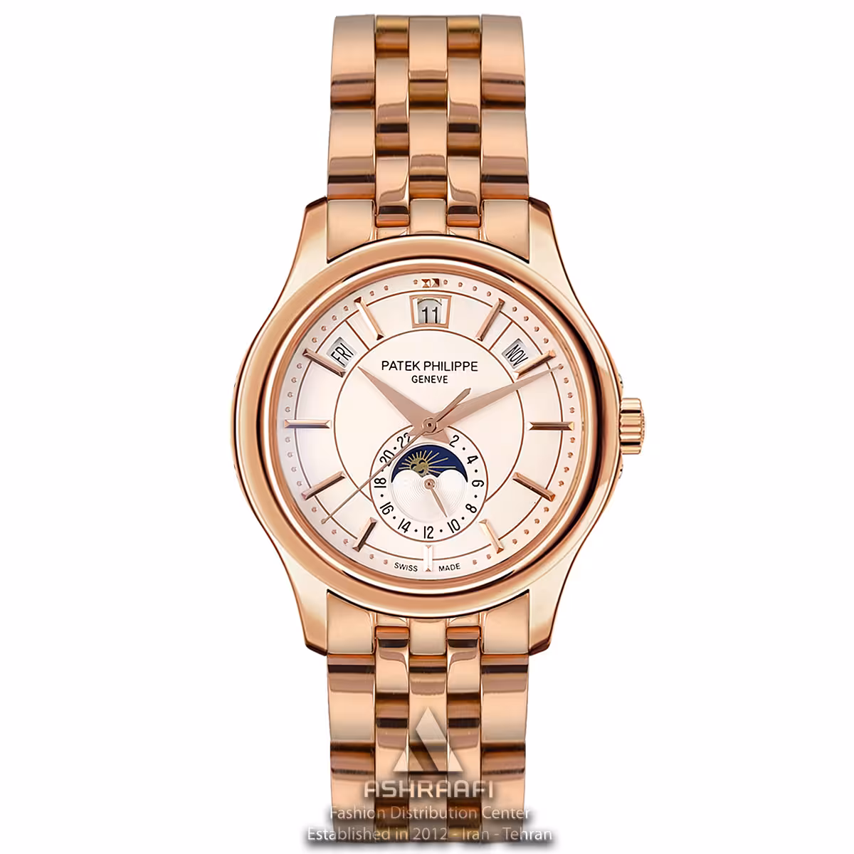 ساعت پتک فیلیپ رزگلد Patek Philippe Annual Calendar RGW1
