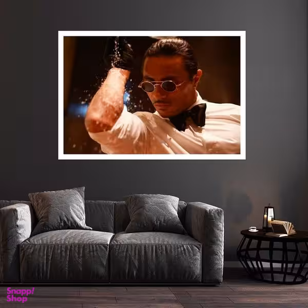 تابلو بکلیت طرح سرآشپز نصرت گوکچه مدل قاب شاسی W-s9893