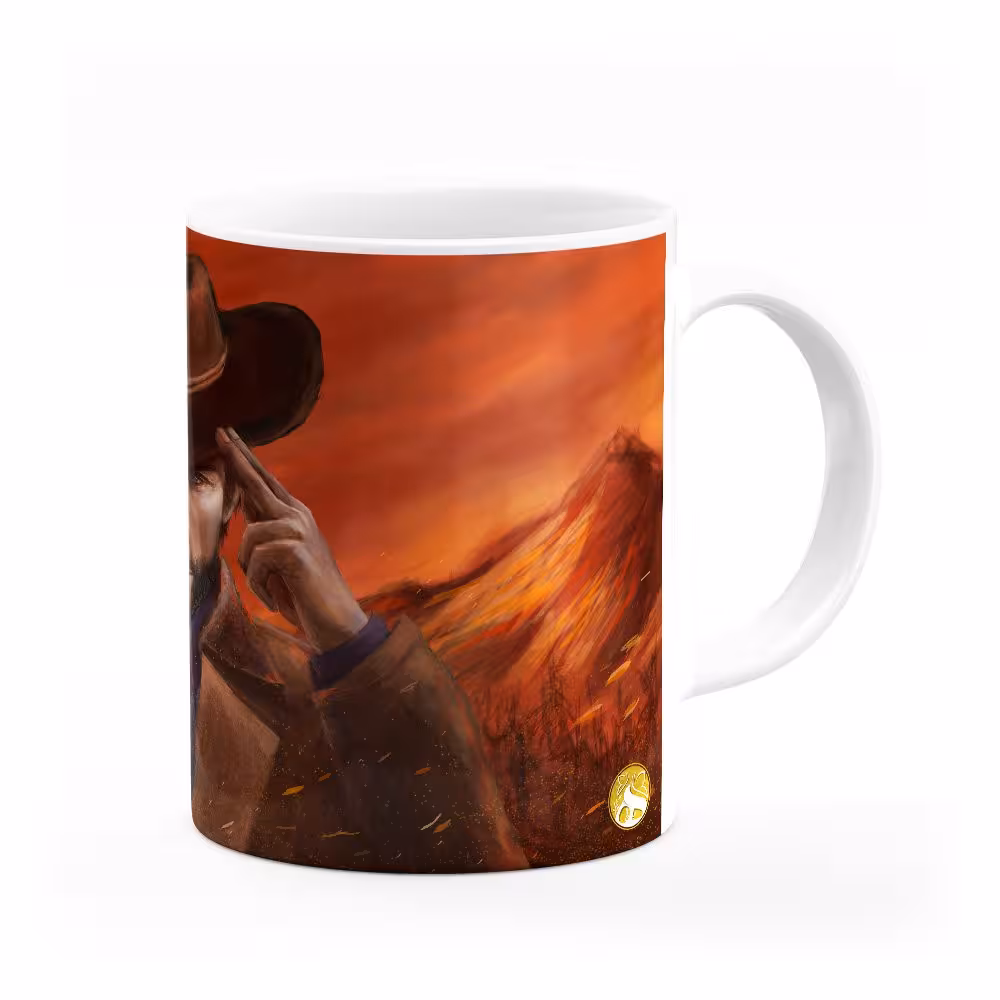 ماگ طرح Red Dead Redemption 2 مدل MG9827