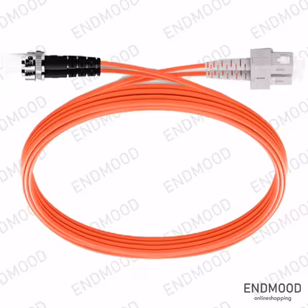 پچ کورد فیبر نوری 3 متری نگزنس SC-ST داپلکس مالتی مود Nexans