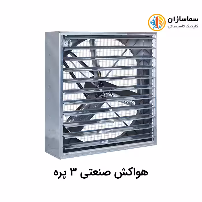 هواکش صنعتی سه پره نیرو تهویه البرز مدل NTA3140