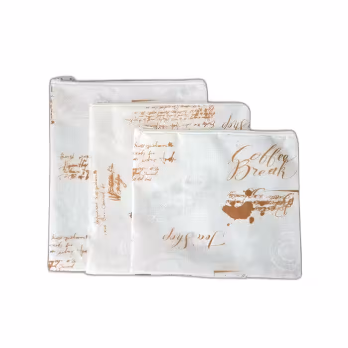 کیسه سبزی مدل زیپ دار کد 02 بسته 3 عددی | کالا مکس