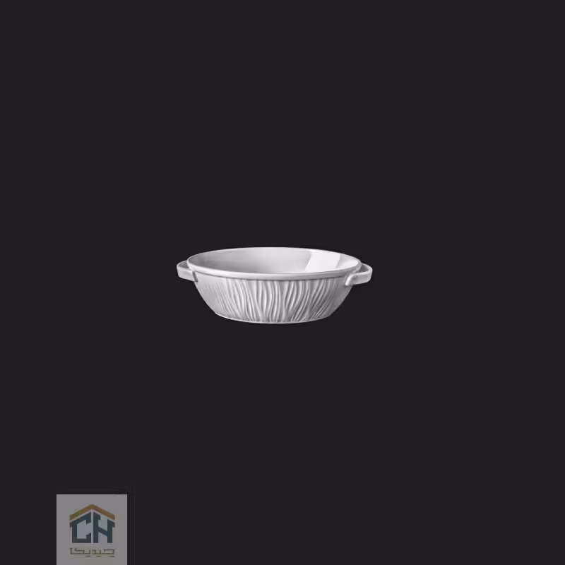 مرغ خوری سرامیکی بیضی کوچک گلدکیش طرح Prince مدل GK604226