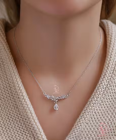 💎نیم ست ظریف جواهری