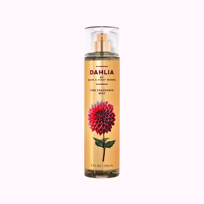 بادی اسپلش دالیا بث اند بادی ورکس Bath & body works Dahlia Fine Fragrance Mist