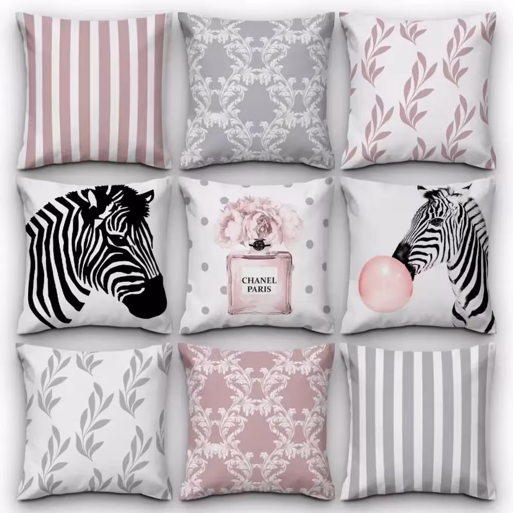 کاور کوسن کد 30 (ست صورتی)