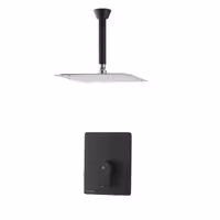 متعلقات حمام KWC مدل ورونا تیپ 1 کروم مشکی