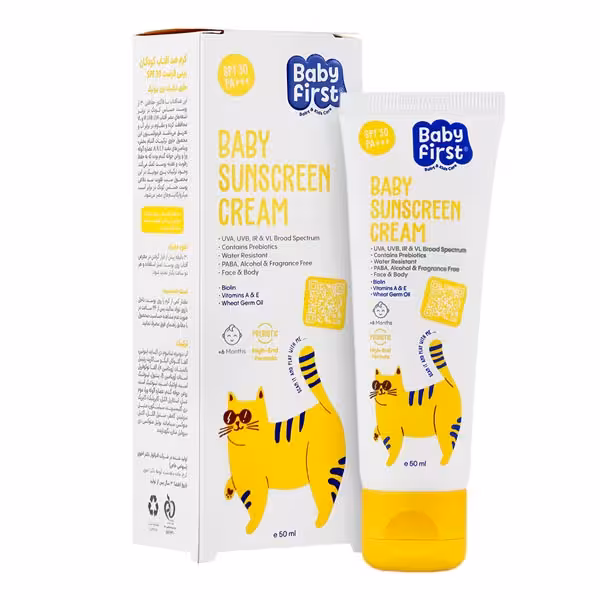 کرم ضدآفتاب spf 30 کودکان 50میل بیبی فرست