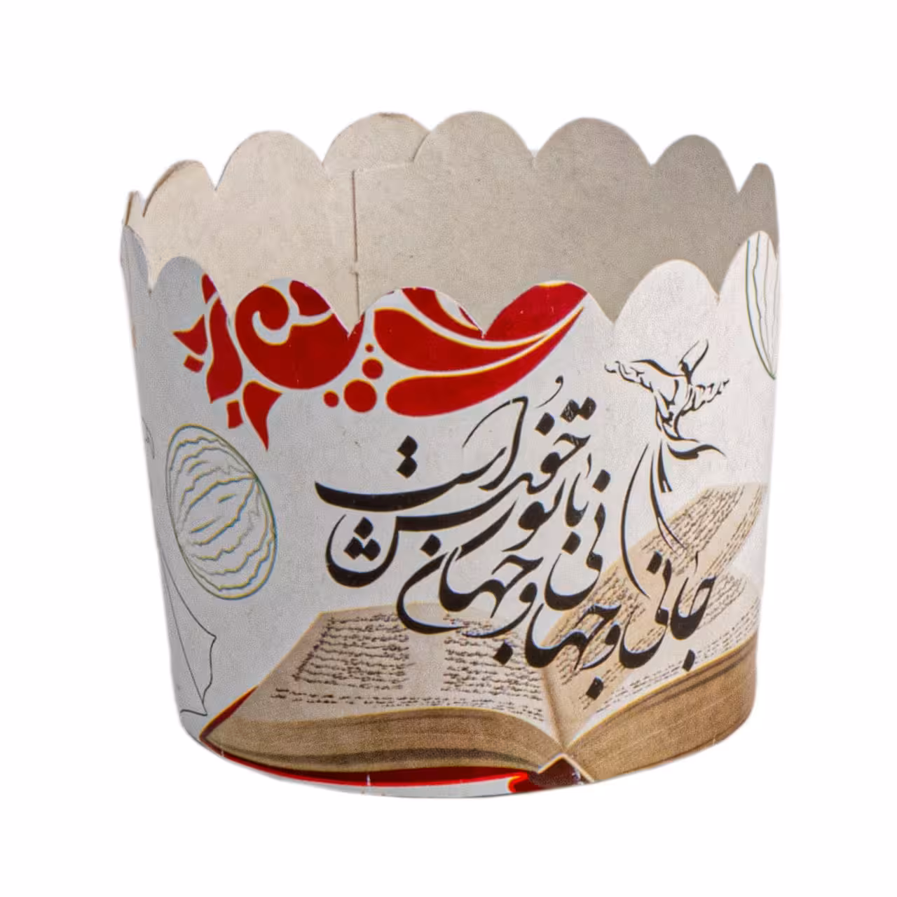 کپسول مقوایی کاپ کیک سایز بزرگ