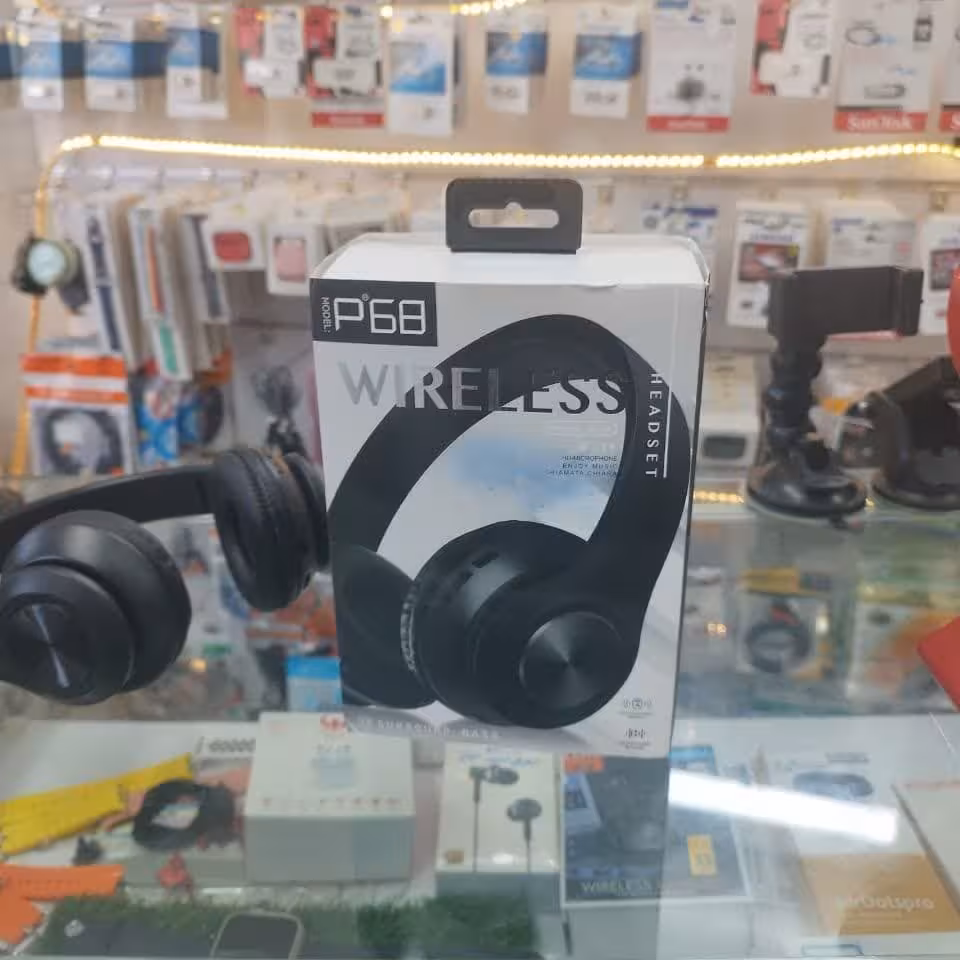 هدفون بی سیم بلوتوثی اصلی با کیفیت مدل P68