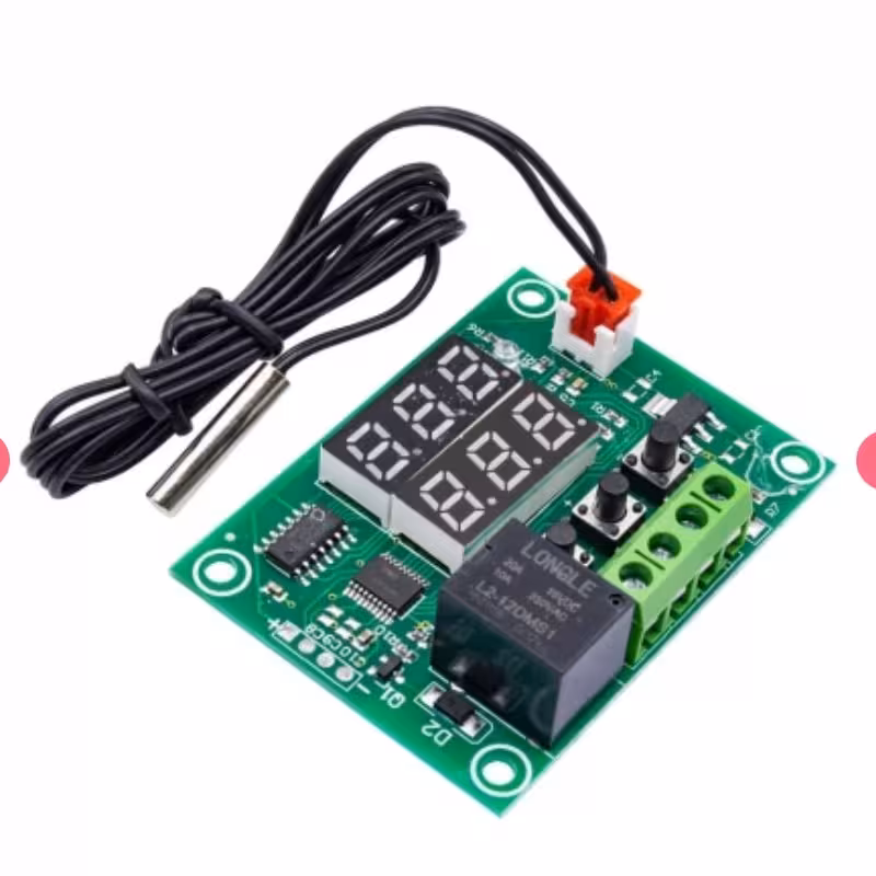 ماژول ترموستات دیجیتال XH-W1219 دارای نمایشگر و کلیدهای کنترلی

آیراتین کالا