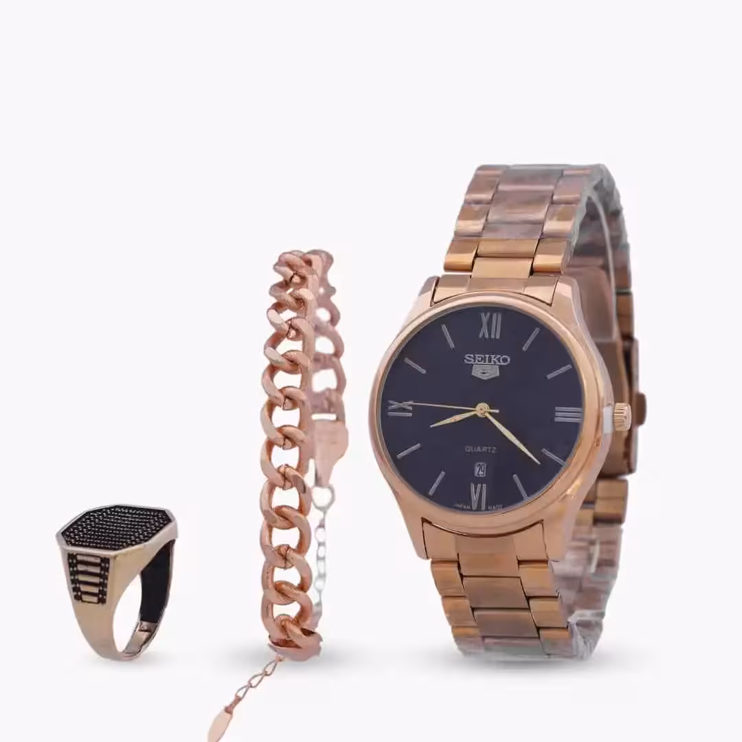 ست لاکچری SEIKO 5 مدل378