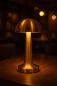 لامپ میز قابل شارژ با سه رنگ نور - 9287