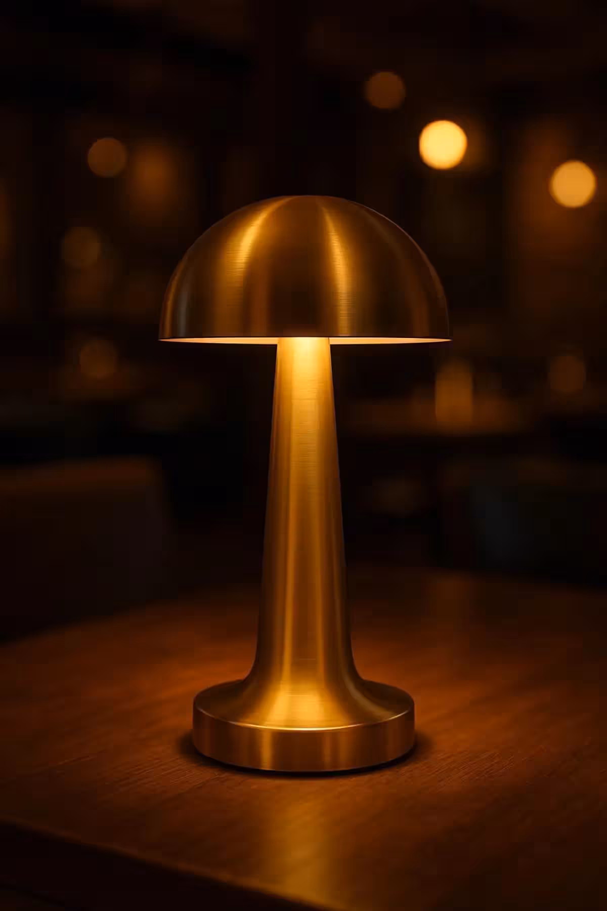 لامپ میز قابل شارژ با سه رنگ نور - 9287