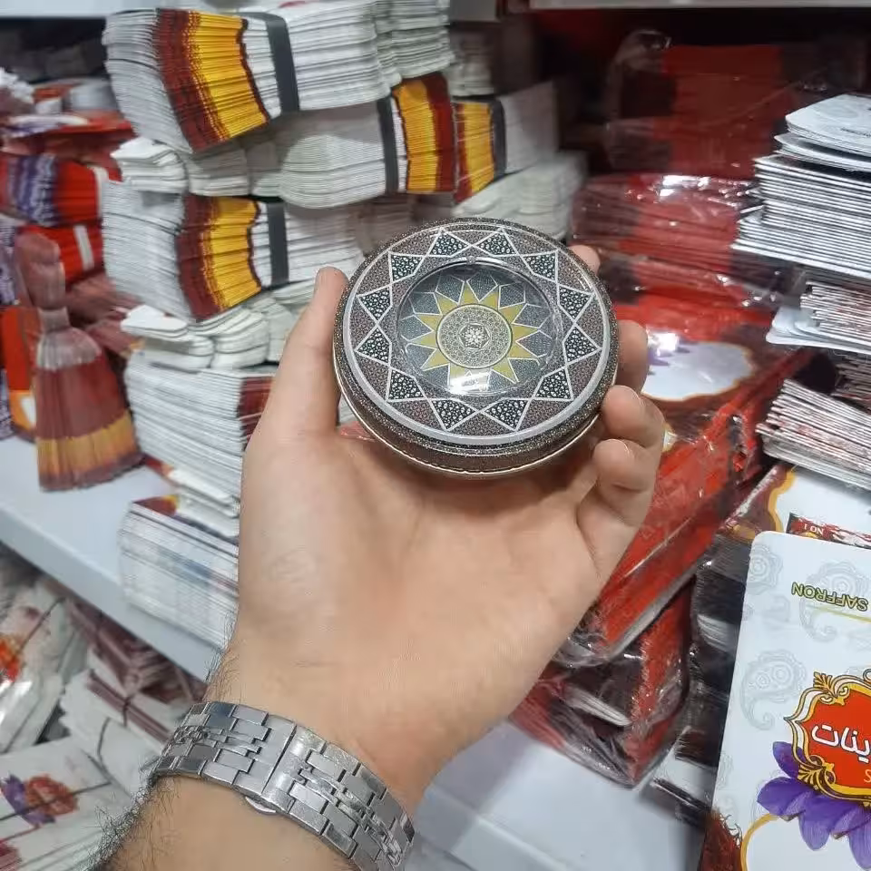 ظروف بسته بندی زعفران -  خاتم  5گرم و 10گرم