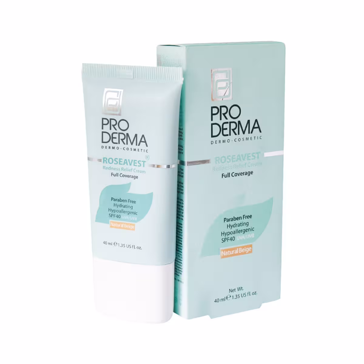 کرم پوشاننده و مرطوب کننده رنگی – پرودرما – Pro Derma