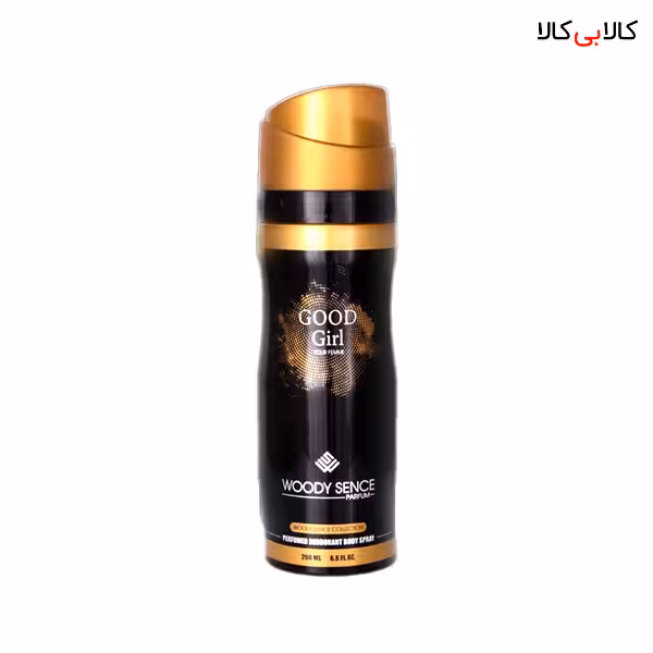اسپری بدن وودی سنس گود گرل زنانه حجم 200 میلی لیتر