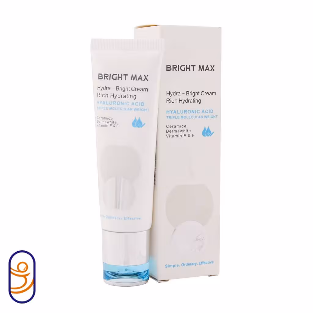 کرم آبرسان مرطوب کننده پوست خشک برایت مکس