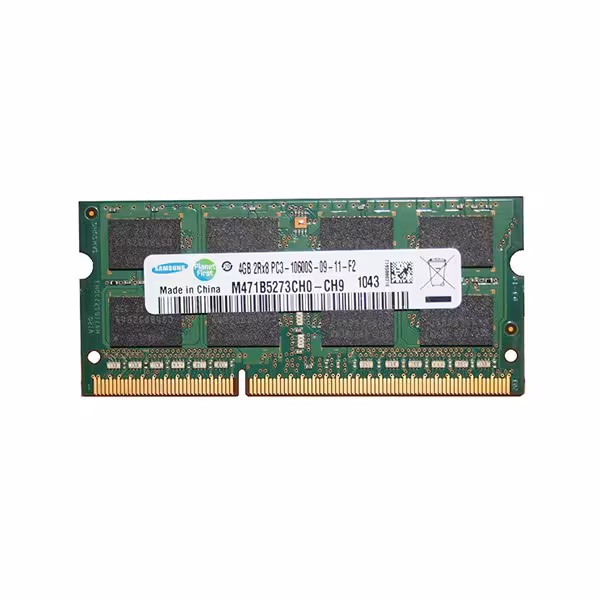 رم لپ تاپ DDR3 تک کاناله 1333 مگاهرتز 10600s سامسونگ مدل M471B5273CH0-CH9 ظرفیت 4 گیگابایت | کالا مکس