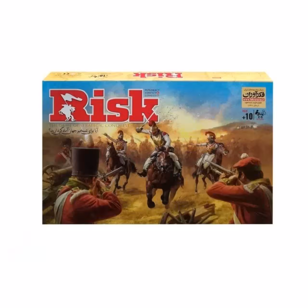 بازی ریسک حرفه ای هاردباکس فکرآوران  (نو، قسطی، با تخفیف)