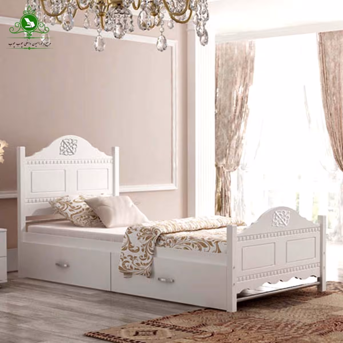 تخت خواب یک نفره کد 106