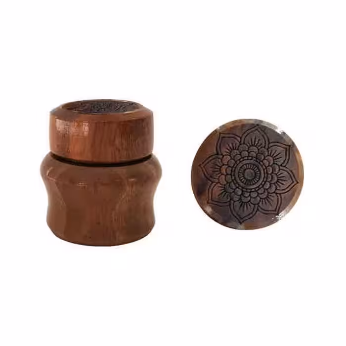 دوات خوشنویسی چوبی طرح 8پر اسلیمی (چوب گردو)