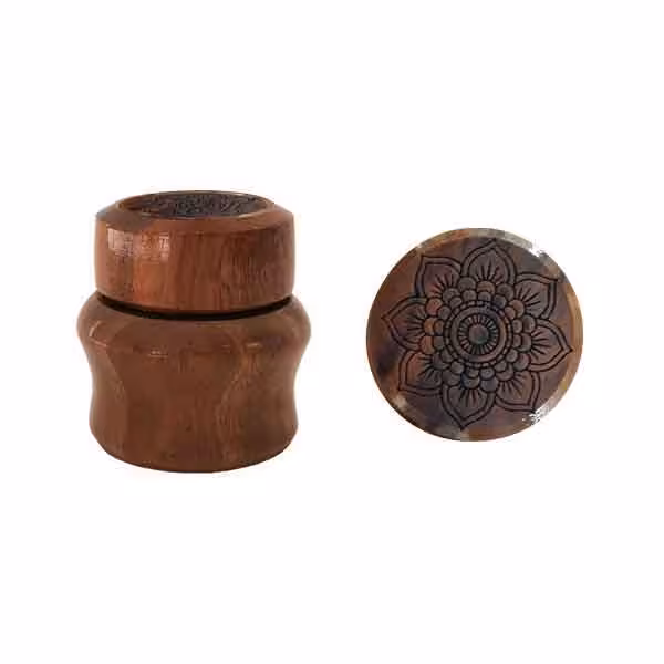 دوات خوشنویسی چوبی طرح 8پر اسلیمی (چوب گردو)