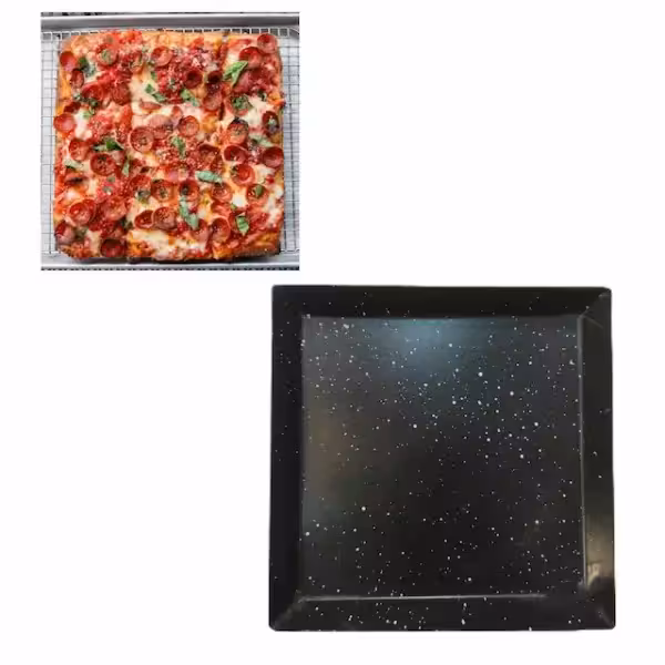 قالب پیتزا مربعی سایز 32