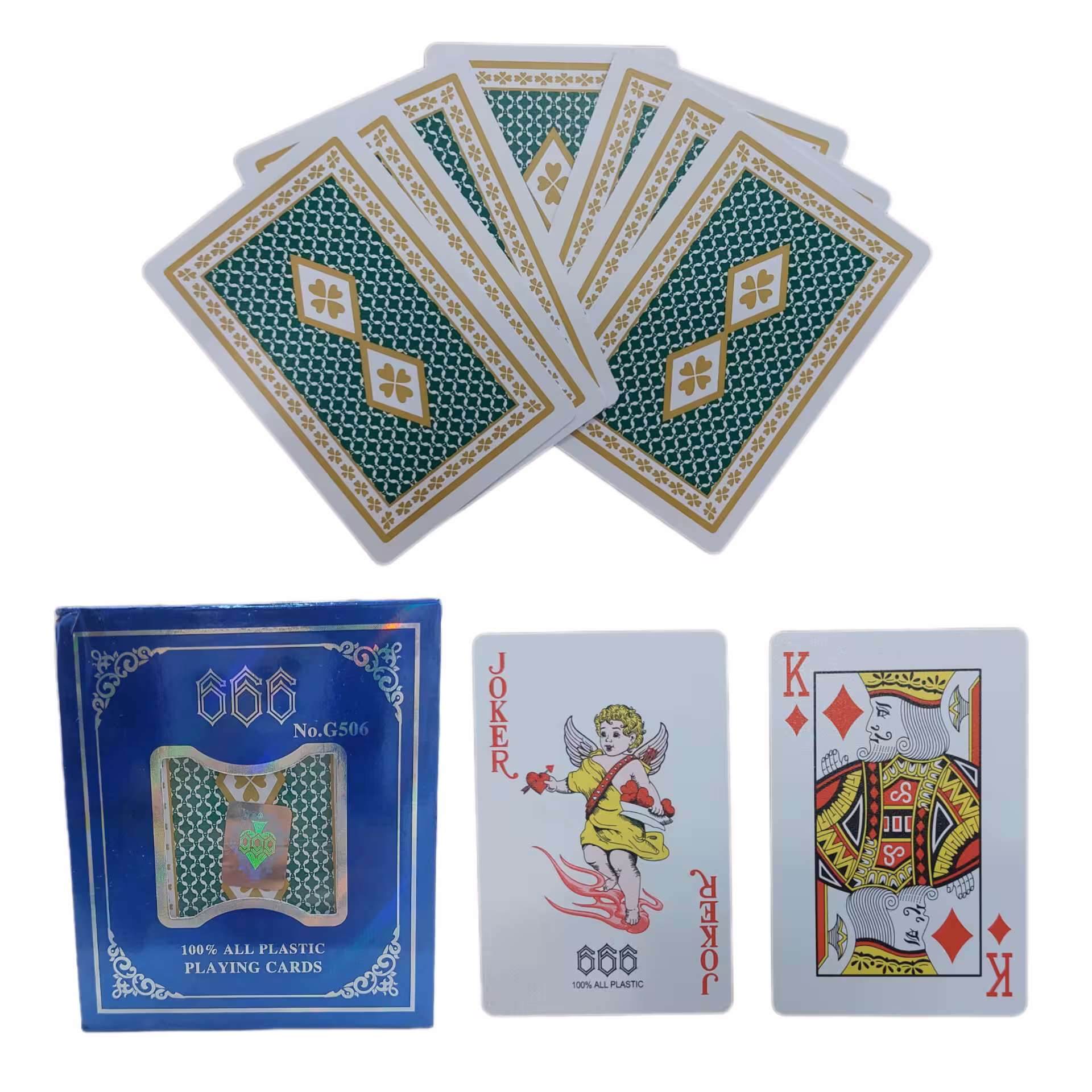 کارت بازی 666 PLAYING CARDS (پاسور)