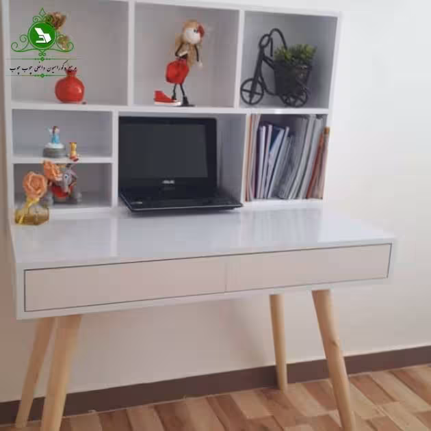 میز تحریر مدل کلاسیک شلف دار دو طبقه (پرداخت کرایه پس از تحویل)