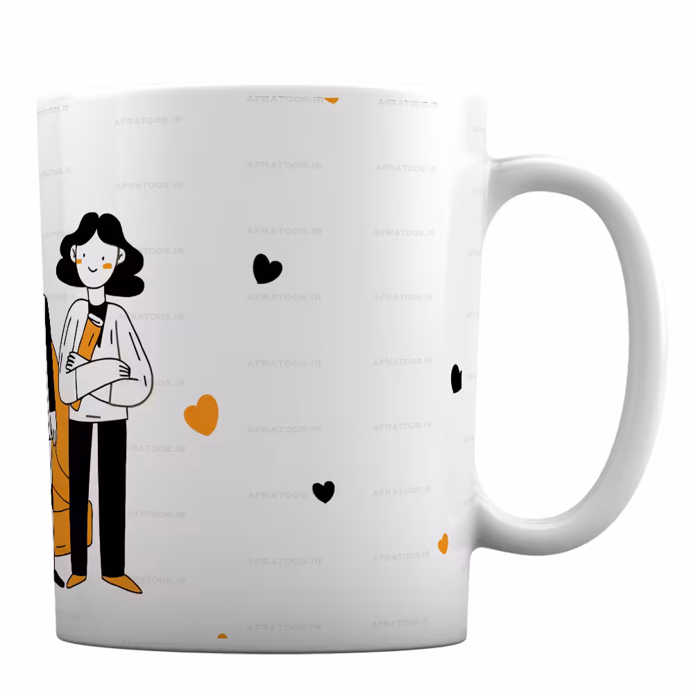 ماگ سرامیکی مدل «روز مهندس» کد 63