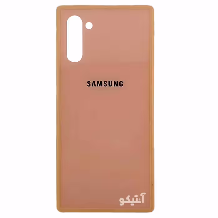 قاب Samsung Note10 مدل آیینه ای تک رنگ براق – رنگ گلبهی