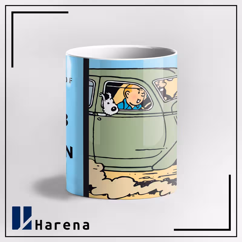 ماگ ماشین خرچنگ گنجه طلایی