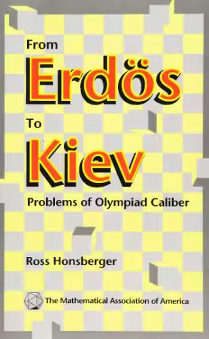 خرید و دانلود نسخه کامل کتاب From Erdos to Kiev: Problems of olympiad caliber