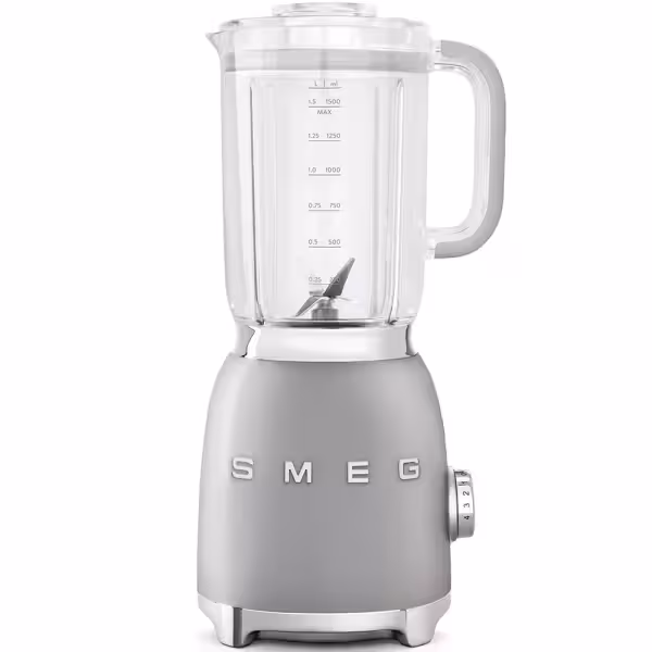 مخلوط کن اسمگ رنگ نقره ای مات مدل Smeg BLF01