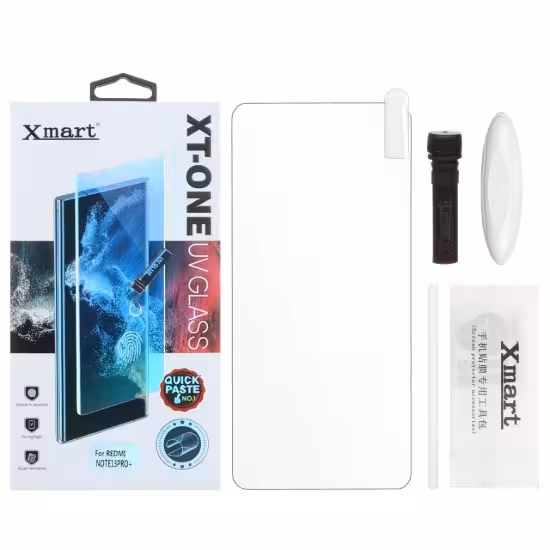 گلس گوشی موبایل شفاف شیشه ای ایکس مارت مدل UV