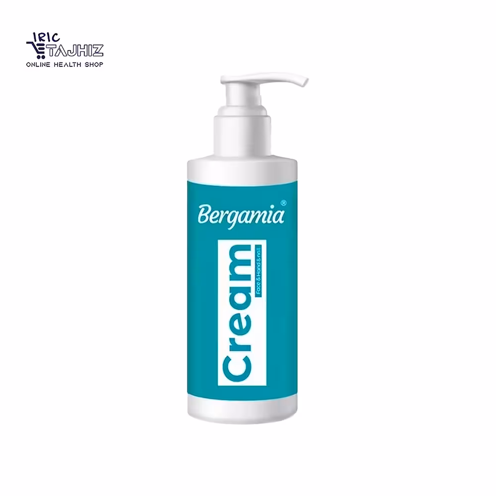 کرم مرطوب کننده پمپی کلاژن شیر و شی باتر برگامیا