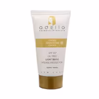 کرم ضد آفتاب spf50 پوست چرب بژ روشن ادلیو