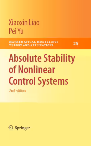 خرید و دانلود نسخه کامل کتاب Absolute stability of nonlinear control systems