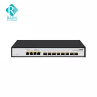 سوئیچ اترنت 4 پورت HRUI مدل HR-SWTGW2C48NS