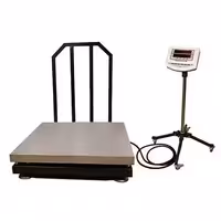 باسکول 200 کیلویی محک متحرک سینی استیل مدل MDS13000