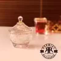 ساچی قندان  دیاموند مدل فنتسی  لب طلا  50121
