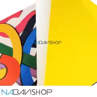 مقوا رنگی فاوینی مدل colorissimi220  سایز 33x24 سانتی متر بسته 8 رنگ 16 عددی